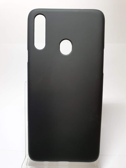 Galaxy A20S Back case soft rubber Black