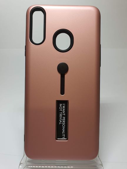 Galaxy A20S Hard Back Rose Gold with Slider