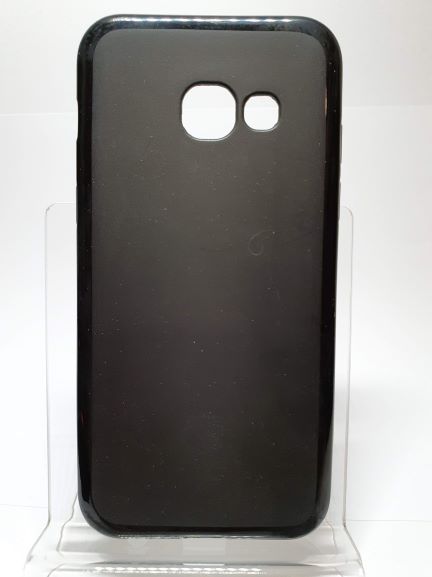 Galaxy A3 2017 Back Case Rubber Soft Black