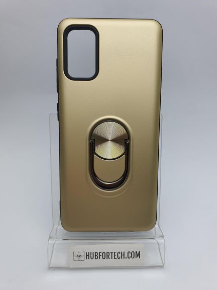 Galaxy A41 Hard Back Case Gold with Stand