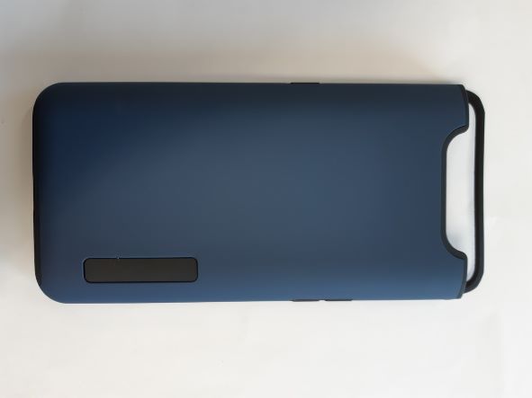 Galaxy A80 Back Case Protective Dark Blue with Black