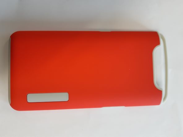 Galaxy A80 Back Case Protective Red w grey