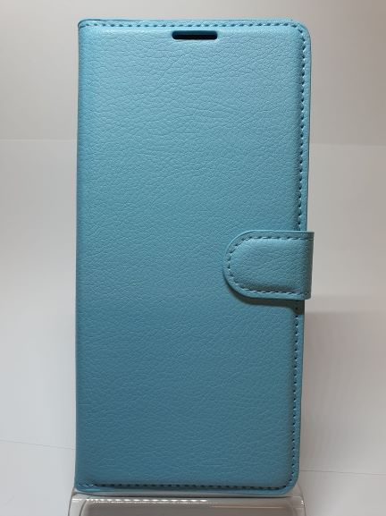 Galaxy A90 5G Wallet Case Plain Light Blue