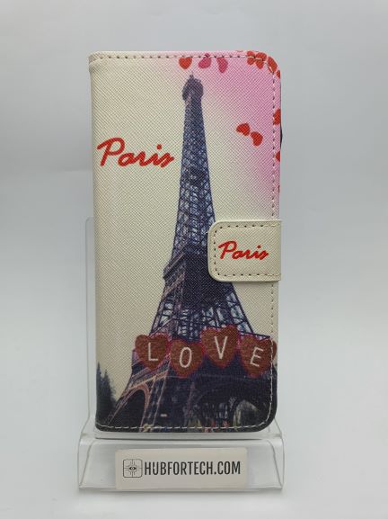 Galaxy S20 Wallet Case Eiffel Tower Love