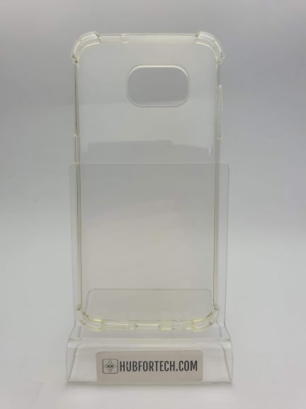 Galaxy S6 Edge Soft Rubber Clear Back Case