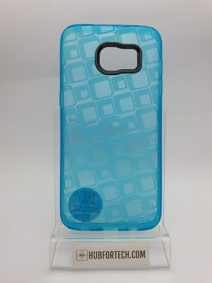 Galaxy S7 Edge Soft Rubber Case Blue