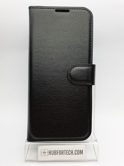Galaxy S7 Wallet case plain Black