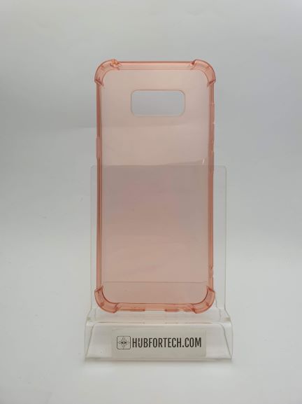 Galaxy S8 Back case soft gel pink