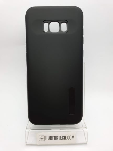 Galaxy S8 Plus Back Case Plain Hard Black