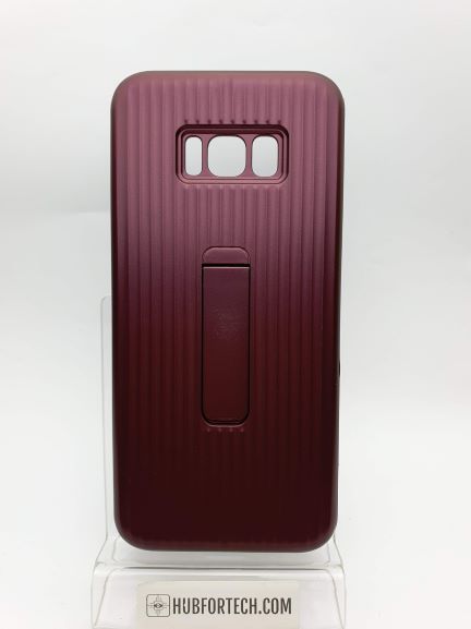 Galaxy S8 Plus Protective Case Back Burgundy