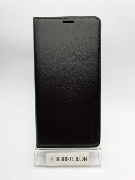 Galaxy S9 Plus Wallet Case Plain Black