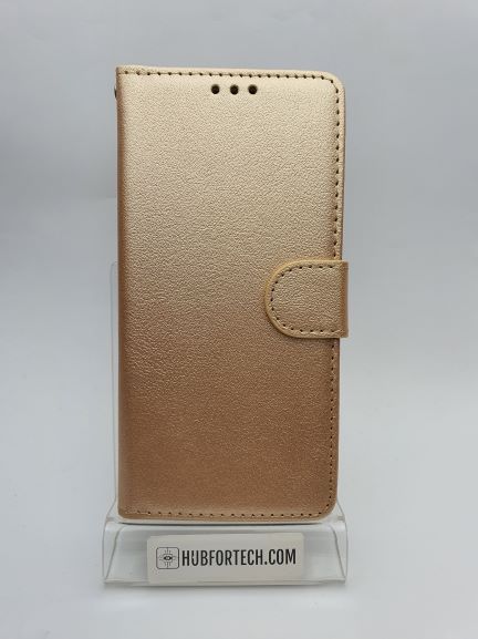 Galaxy S9 Wallet Case Plain Gold