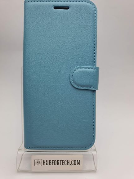 Galaxy S9 Wallet Case Plain Light Blue