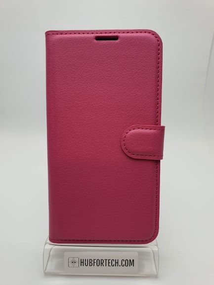 Huawei P Smart 2018 Wallet Case Plain Pink