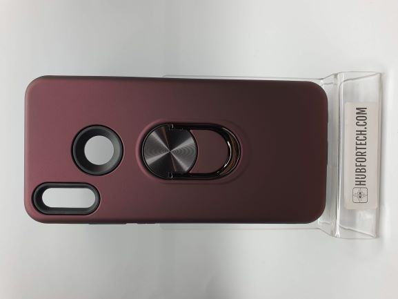 P Smart 2019 Protective Case Burgundy with Long Ring Stent