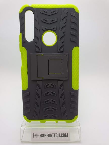 P smart Z back case Black/Lime Green with stand