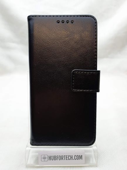 Huawei P10 Wallet Case Plain Black