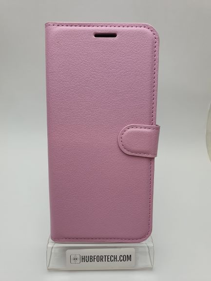 Huawei P20 Pro Wallet Case Plain Light Pink