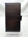 Huawei P20 Wallet Case Plain Black #1