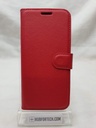 P20 Wallet Case Plain Red