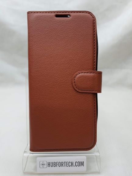 P30 Wallet Case Plain Brown