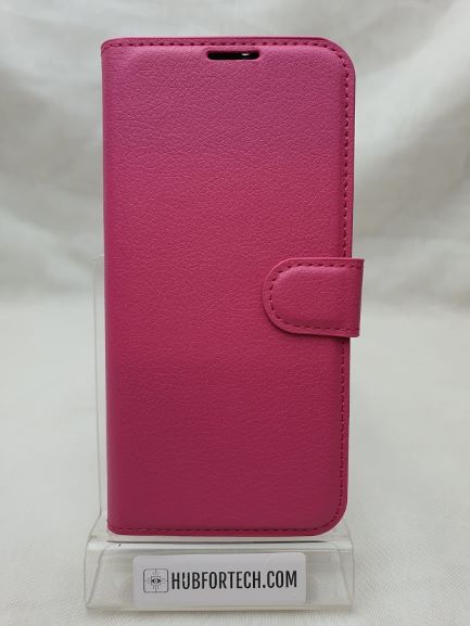 P30 Wallet Case Plain Pink