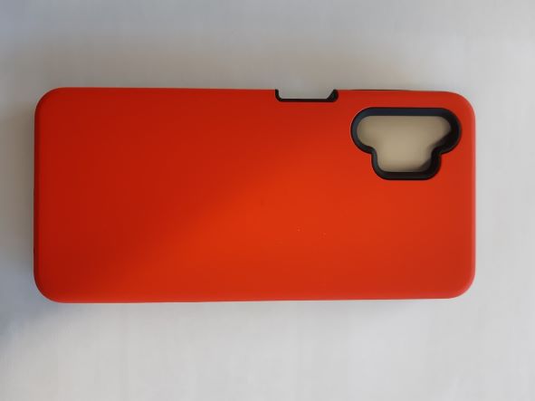 Samsung Galaxy A32 Back Case Red with Notch Cut-out