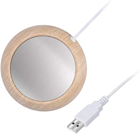 Woodgrain USB Cup Heater Light Wood