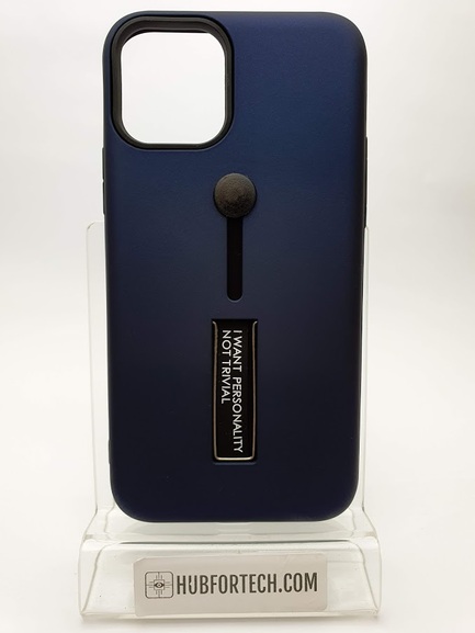 iPhone 11 Pro Back Case Dark Blue with slider