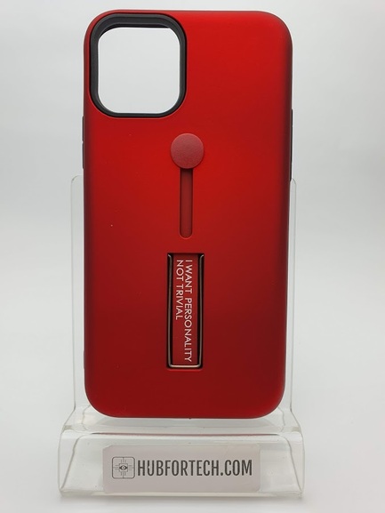 iPhone 11 Pro Back Case Red with slider