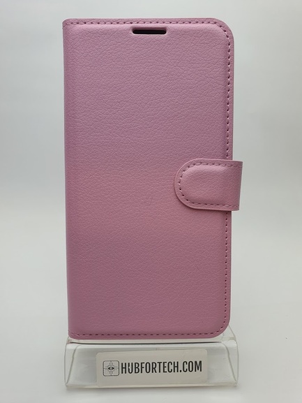 iPhone 11 Wallet Case Plain Light Pink