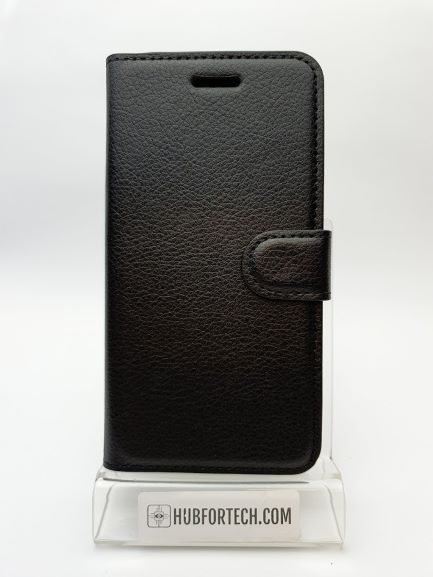 iPhone 6/6S Wallet Case Plain Black