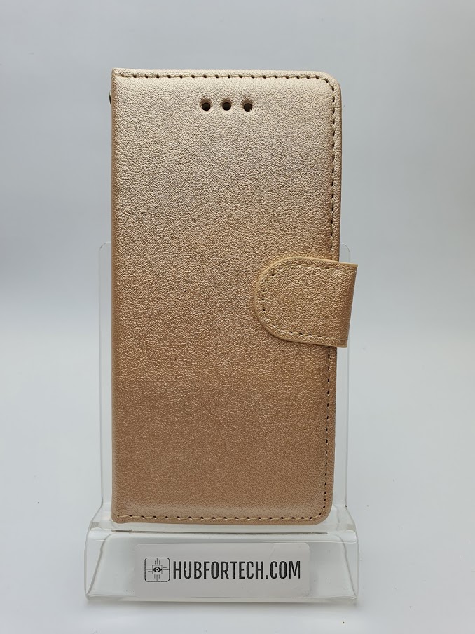 iPhone 6/6S Wallet Case Plain Gold