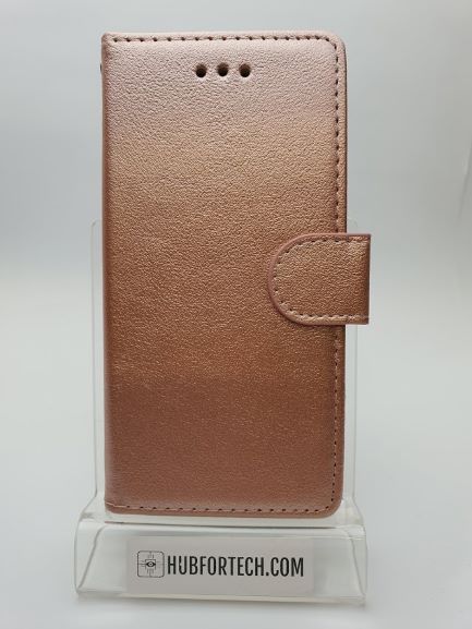 iPhone 6/6S Wallet Case Plain Rose Gold