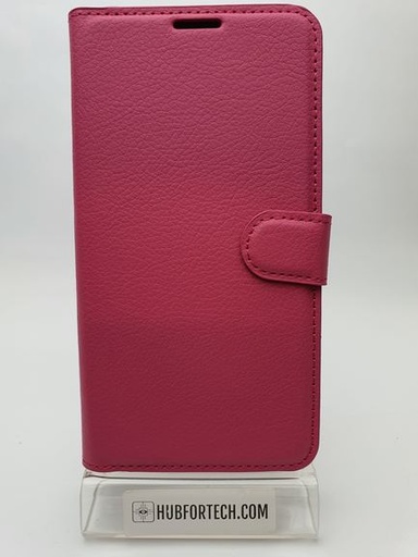 iPhone XS Max Wallet Case Dark Pink