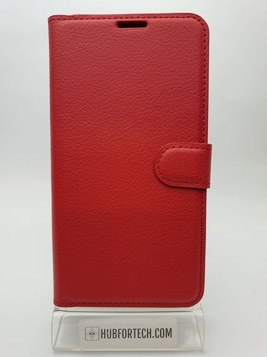 iPhone XS Max Wallet Case Red