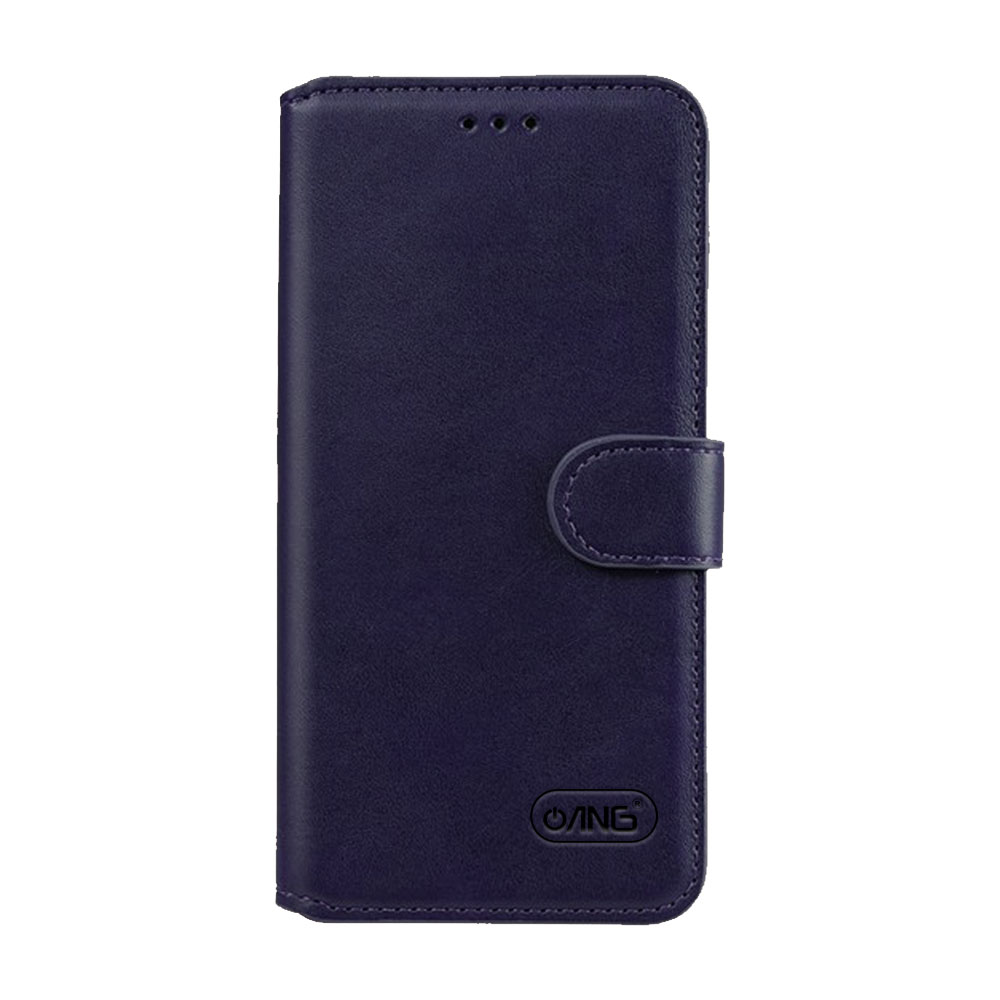 Samsung Galaxy S20 FE 5G Wallet Case Plain BLUE ANG
