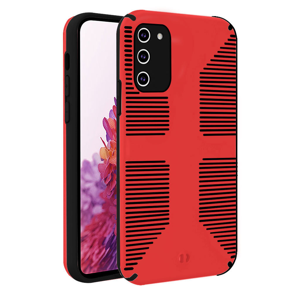 Samsung Galaxy S20 FE 5G Back Strong Case RED