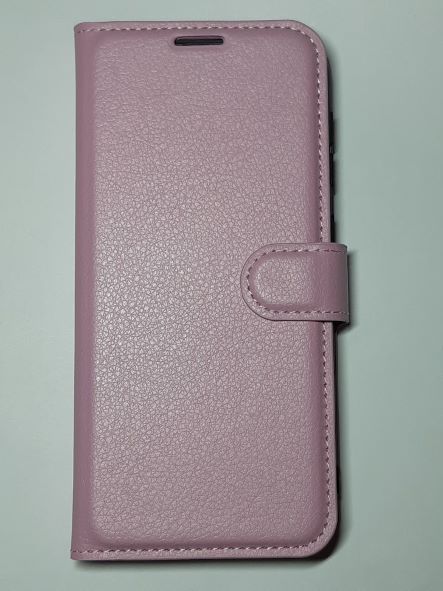 Galaxy A10 Wallet Case Plain Light Pink
