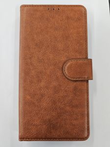 Galaxy A24 Book Case Brown