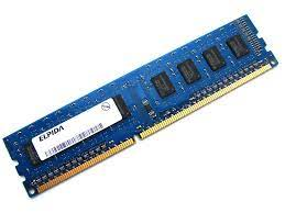 Elpida 2GB 2Rx8 PC3-10600U-9-10-B0 - Preowned