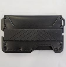 Leather Dapper Wallet Black