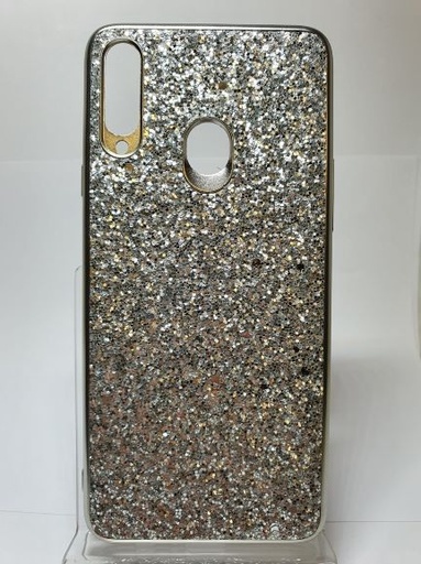 Galaxy A20S Hard Back Sparkling Silver