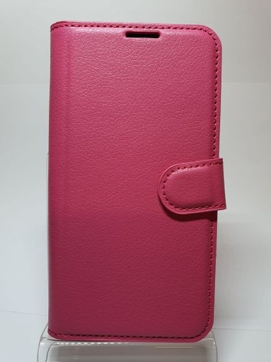 Galaxy A40 Wallet Case Plain Pink