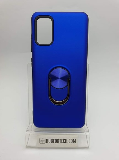 Galaxy A41 Hard Back Case Bright Blue with Stand