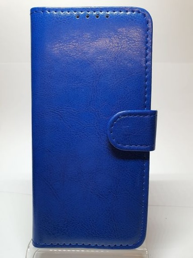 Galaxy A7 2018 Wallet Case Plain Dark Blue