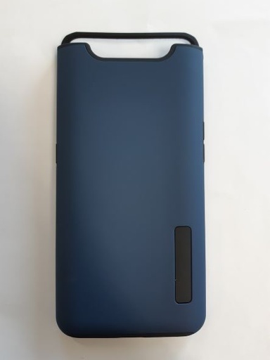 Galaxy A80/A90 Back Case Protective Dark Blue with Black