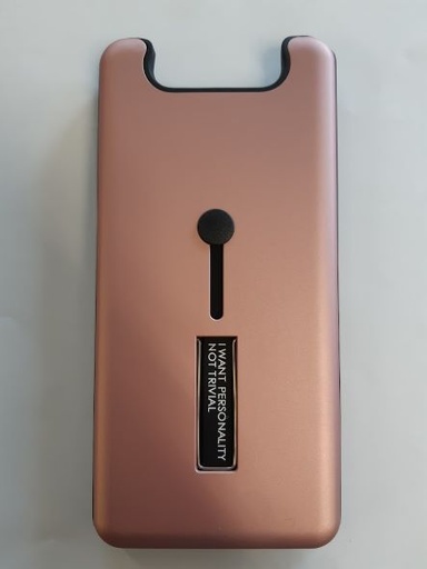 Galaxy A80 Back Case with Slider Rose Gold