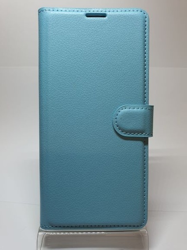 Galaxy A80/A90 Wallet Case Plain Light Blue
