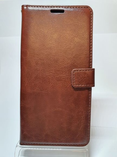 Galaxy J4 Plus 2018 Wallet Case Plain Brown